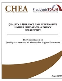 Quality Assurance and Alternative Higher Education