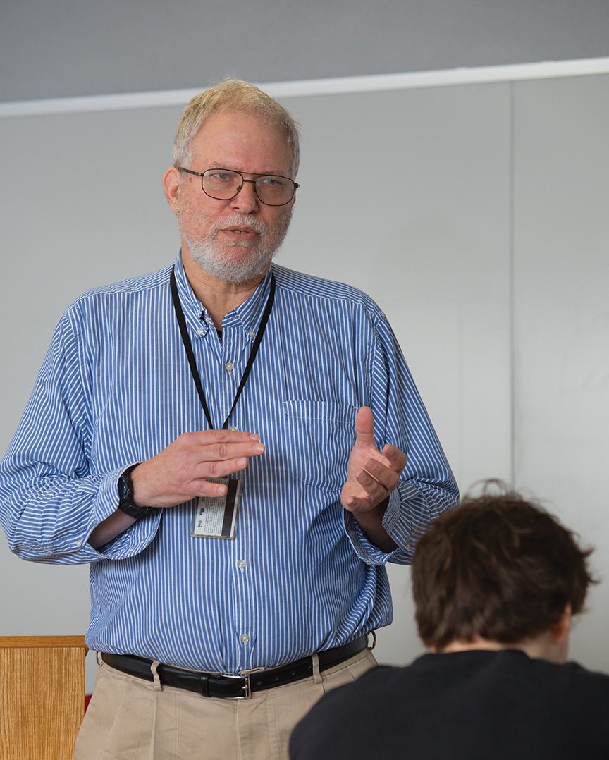 Jerry Stahler, a professor in Temple University’s Geography and Urban Studies department, says the Inside-Out program “has recharged my batteries as far as teaching” and helped him adopt a dialogue-based approach in his regular, on-campus classes.