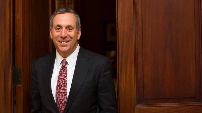 Harvard University President Lawrence Bacow