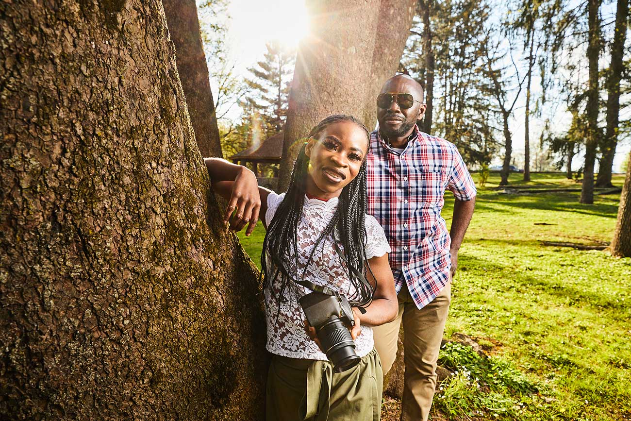 Dee pictured with her father, D-Otis Bonal.