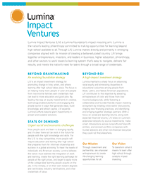 Cover of 1-pager LIV overview PDF