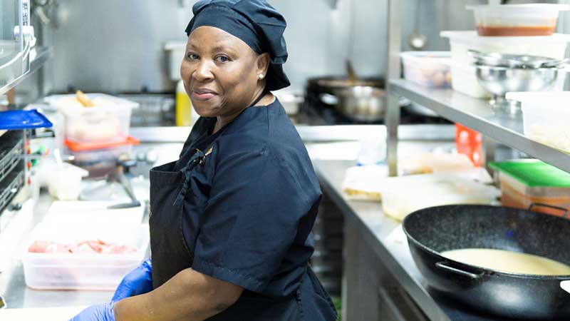 Restaurant worker