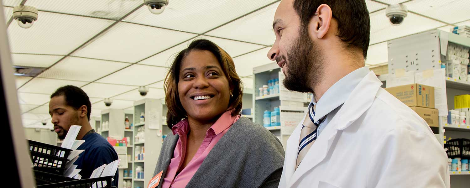 Teresa Riggins Smith in the CVS Registered Apprenticeship Program at a Detroit CVS.