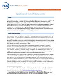 report cover