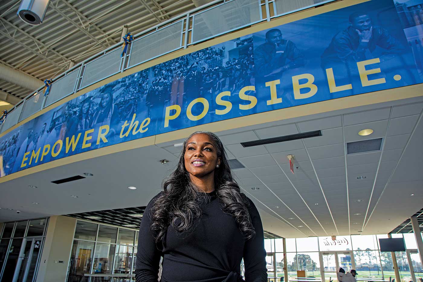 Ala’Torya Cranford is an academic advisor and the coordinator of the first-year experience program at Fort Valley State University in central Georgia. She extols the “family” feel and cooperative spirit that define HBCUs. “It’s just all based relationships,” she says. “I think we just adopt students as our own, because we want them to grow in totality—academically, personally, and professionally.”