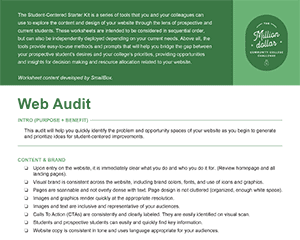 Web Audit tool cover