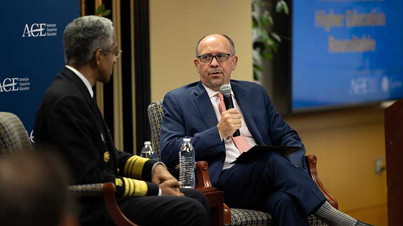 Jamie Merisotis and U.S. Surgeon General