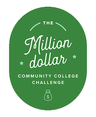 Million Dollar Community College Challenge logo.