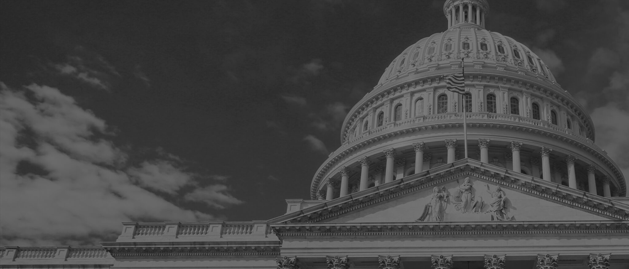 Background banner shows the capital building from below.