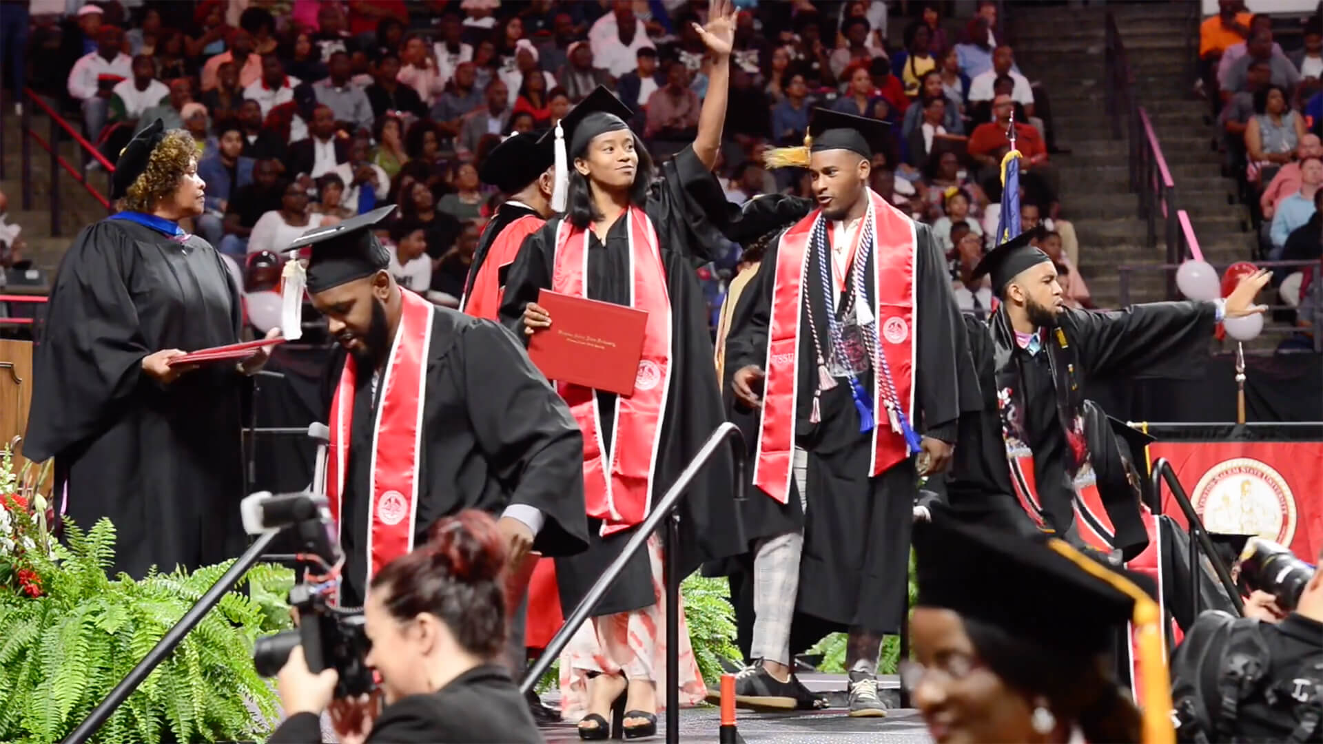 HBCU graduation ceremony