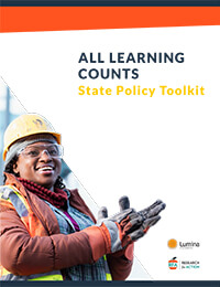 Report cover depicts smiling Black woman in hardhat and safety gear.